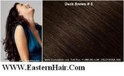  human hair. wefted extension. 22inc long.